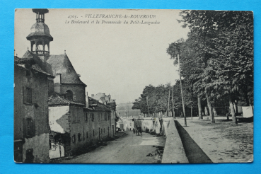 Postcard PC Villefrance de Rougerue 1910-1920 France